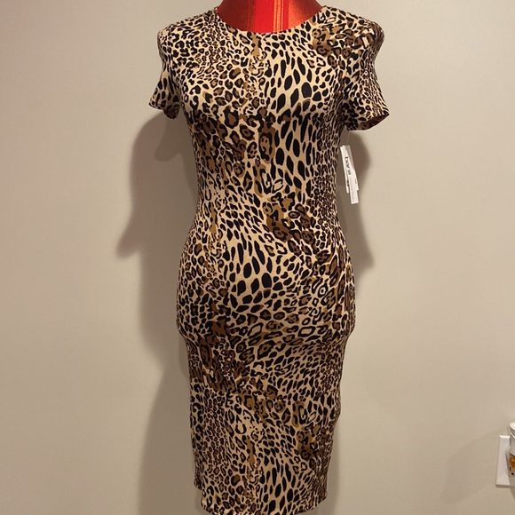 Cheetah Print Dress - Picture 6 of 6